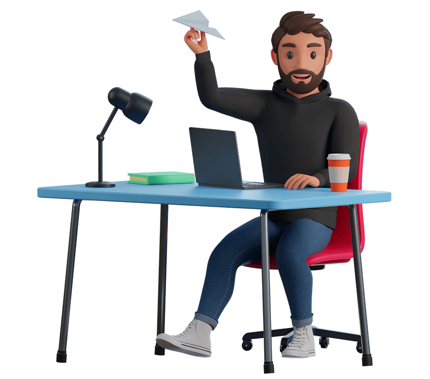 Professional working